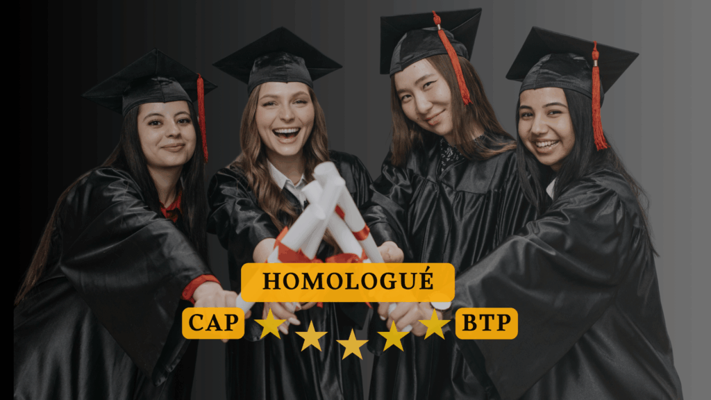 BEEC homologuée en CAP BTP esthétique
